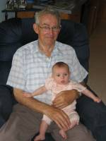 aug-2-1 Grandpa and Morgan