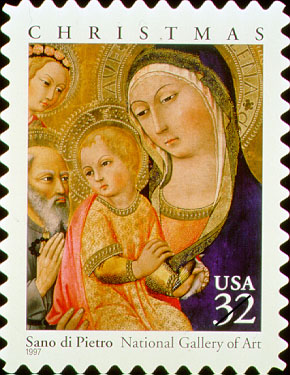 1997 USPS 32c Religious Stamp