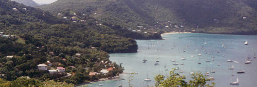 Admiralty Bay south shore - Bequia